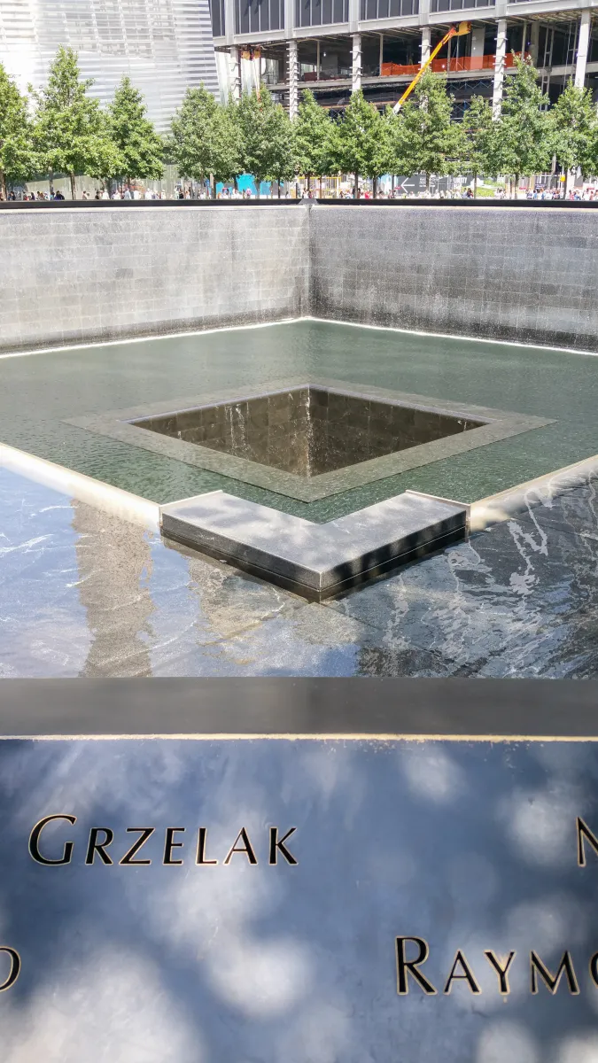 National September 11 Memorial Pool