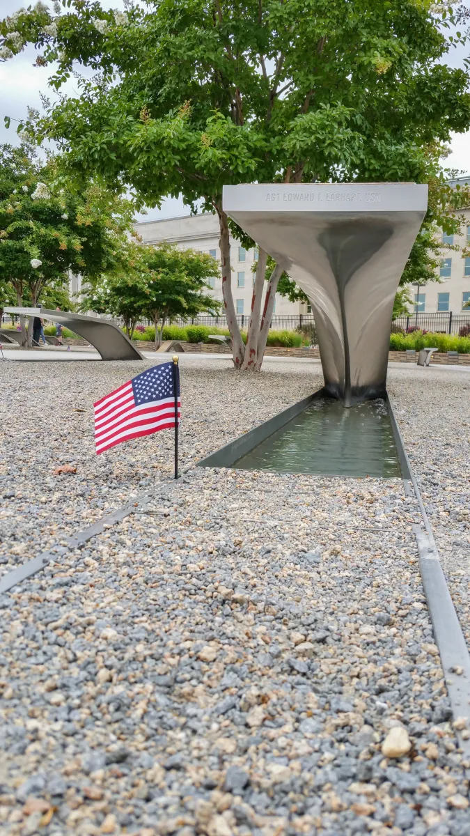 Pentagon Memorial Flag